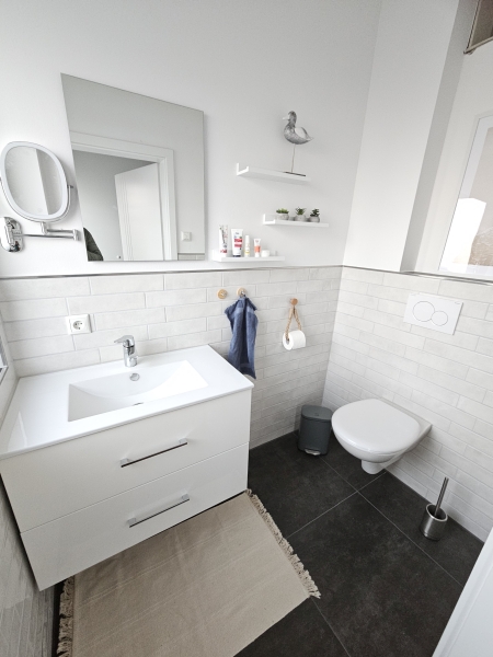 WC im Ferienhaus Haus Seeglück